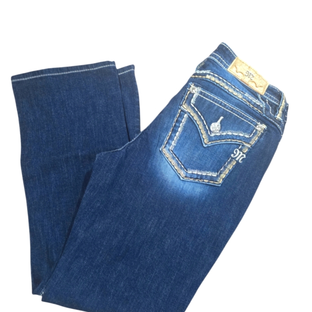 Miss Me Blue Boot Cut Jeans